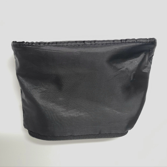 KESTREL Black Faux Suede Fringe Accessory Clutch Bag with Wristlet Strap - Picture 10 of 15